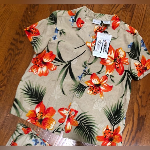 White Stag Tops - BOCA RATON NEW OLD STK BEACH RESORT WEAR  WHITE STAG TROPICALS Top Blouse S NWT